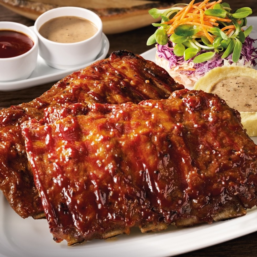 Sizzler Signature Cut BBQ Pork Ribs